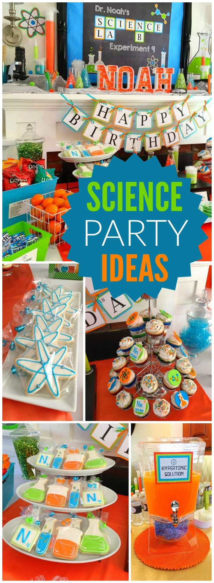 Boys Birthday Party
 1000 images about Science Party Ideas on Pinterest