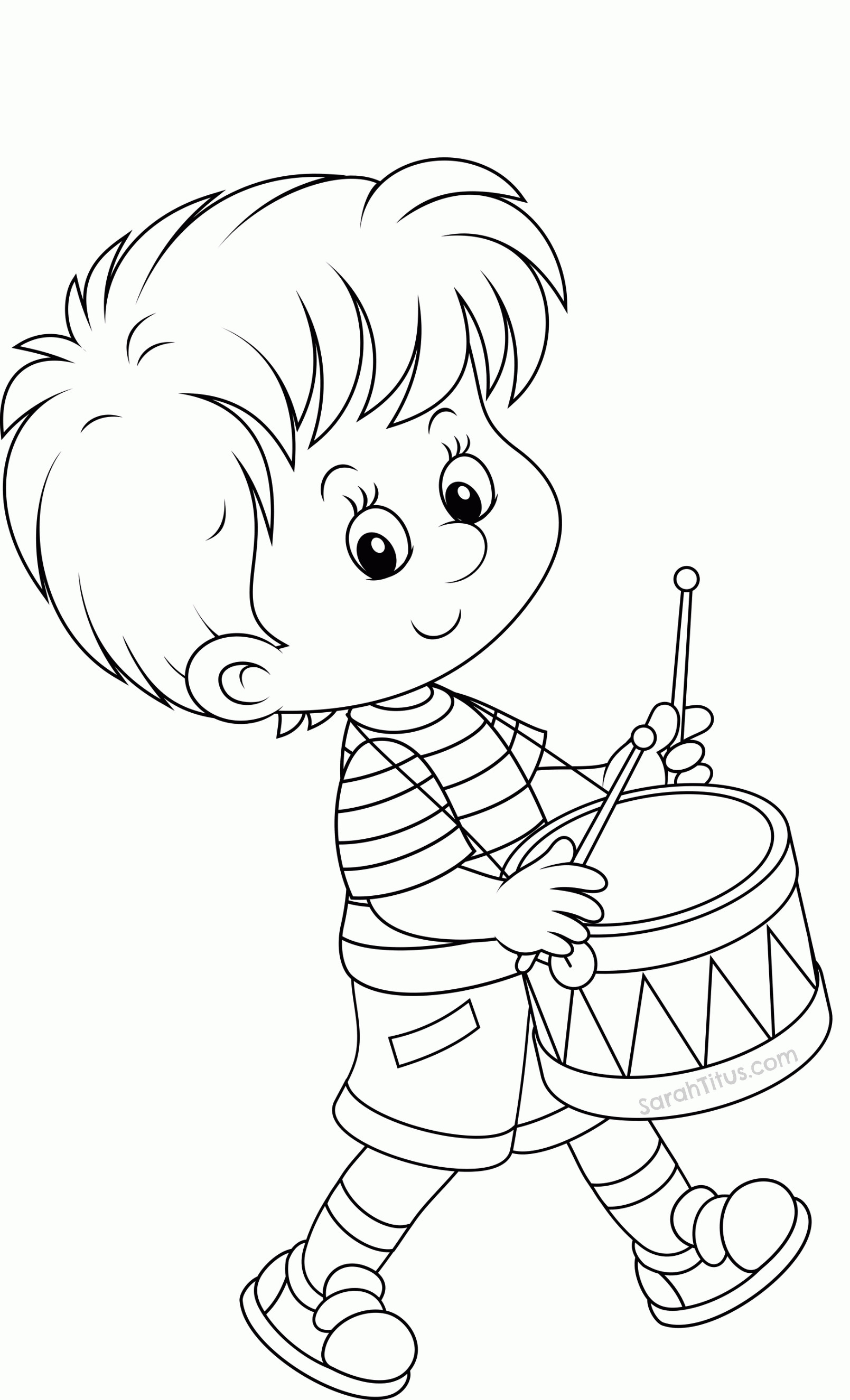 Boys Coloring Pages Online
 A Coloring Page A Little Boy Coloring Home