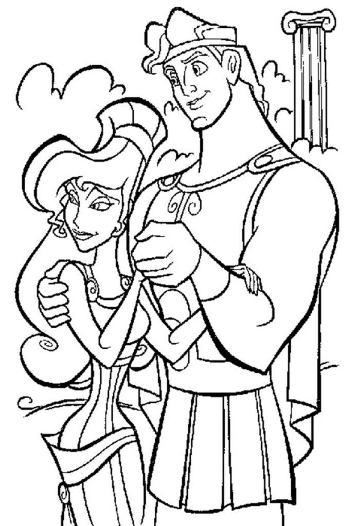 Boys Disney Coloring Pages
 14 best Hercules Disney Coloring Pages images on
