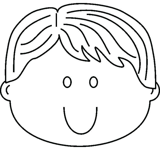 Boys Face Coloring Pages
 Girl Face Coloring Pages at GetColorings