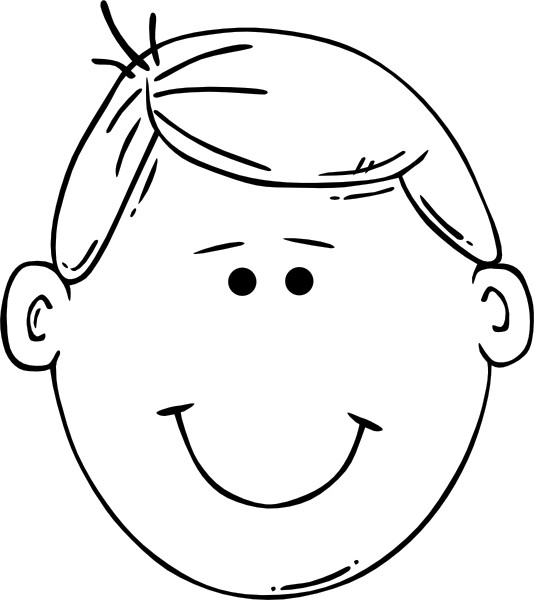 Boys Face Coloring Pages
 Picture Miscellaneous Coloring Sheets Faces Human
