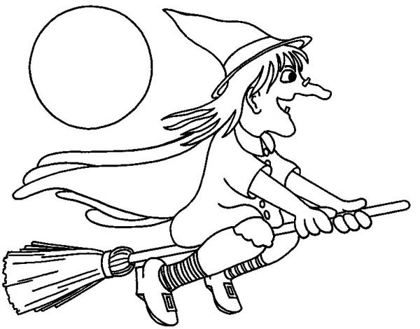 Boys From Witch Cartoon Coloring Pages
 Halloween Witch Printables – Festival Collections