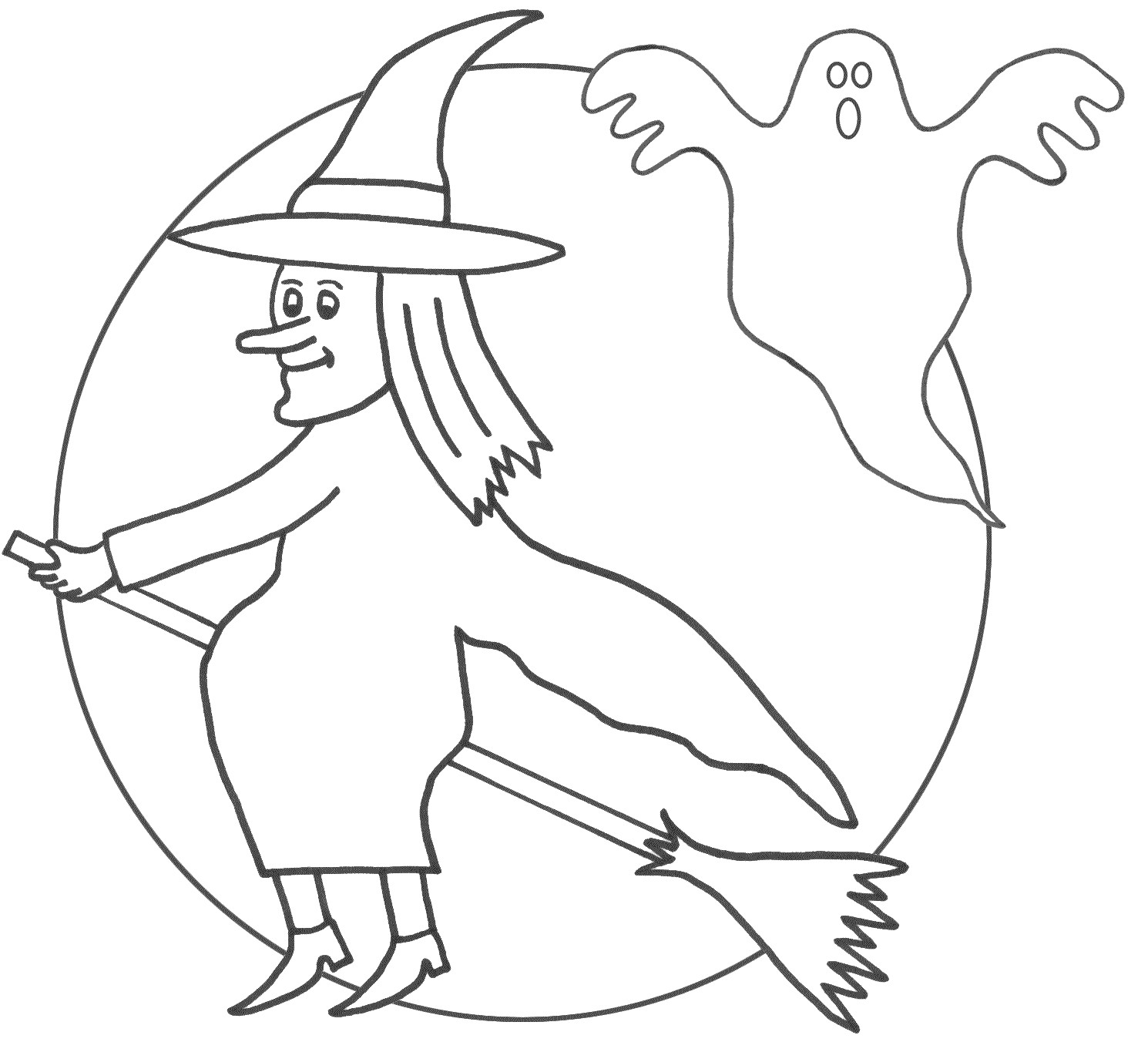 Boys From Witch Cartoon Coloring Pages
 Free Printable Witch Coloring Pages For Kids