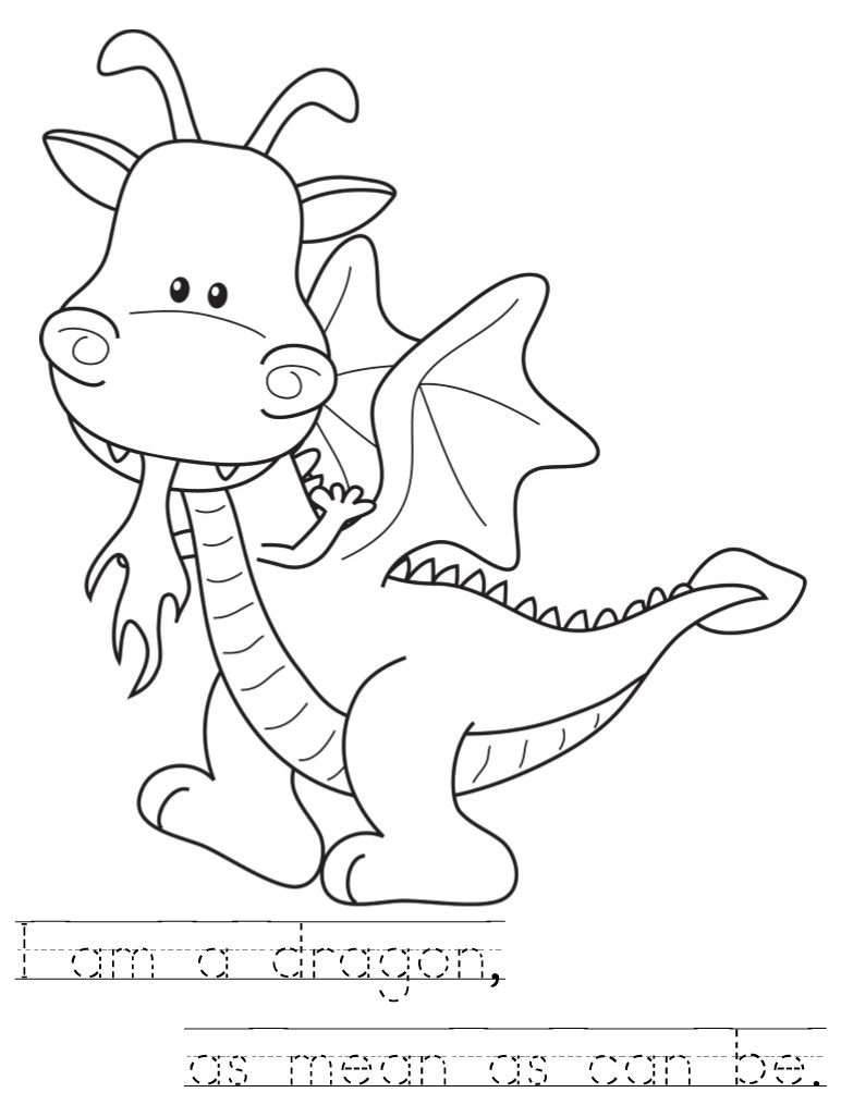 Boys From Witch Coloring Pages
 Room on the Broom Color Pages with Handwriting Practice