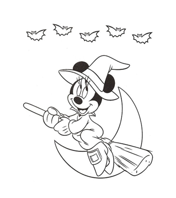 Boys From Witch Coloring Pages
 Halloween Flying Witch Coloring Pages – Festival Collections