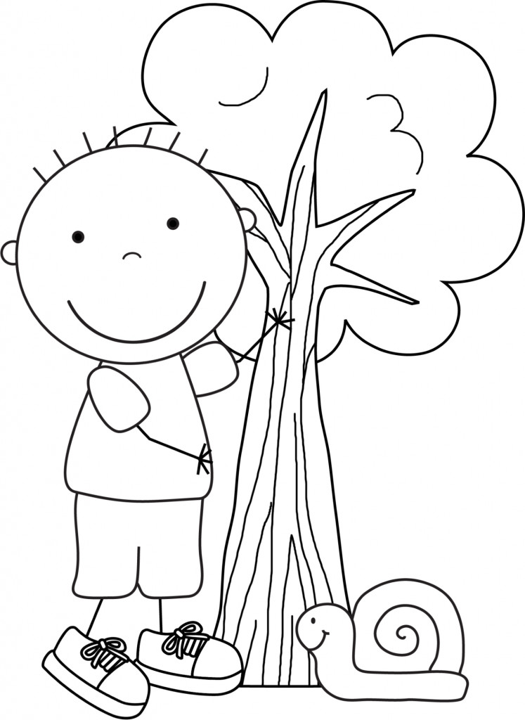 Boys Kids Coloring Pages
 Color Pages for Kids Earth Day Boys