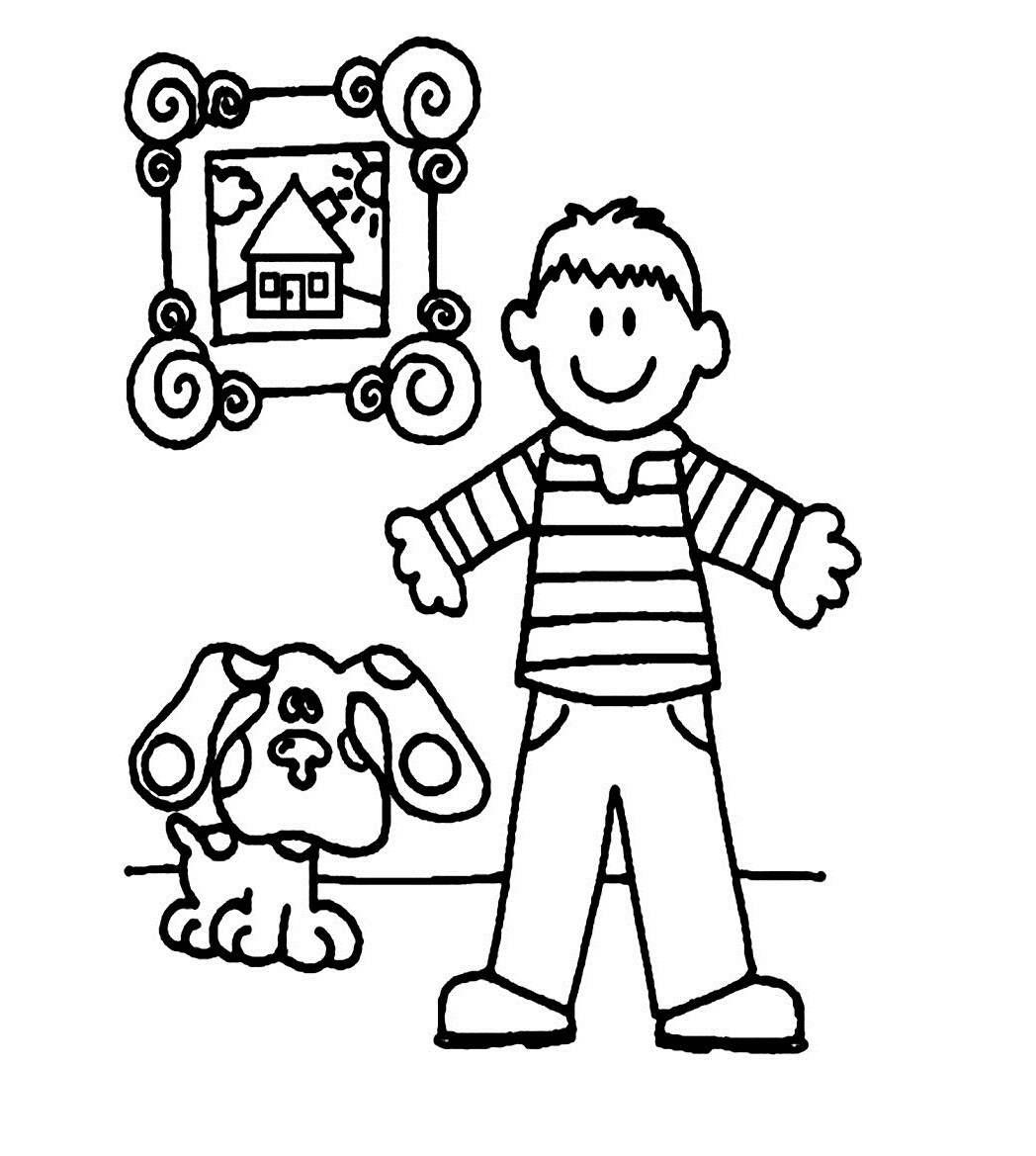 Boys Kids Coloring Pages
 Free Printable Boy Coloring Pages For Kids