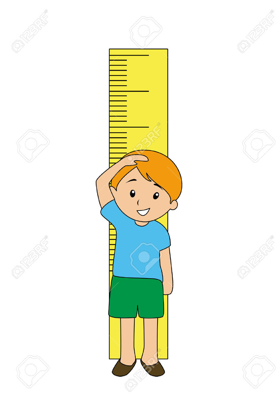 Boys Measuring Coloring Sheets
 Grow tall clipart 20 free Cliparts