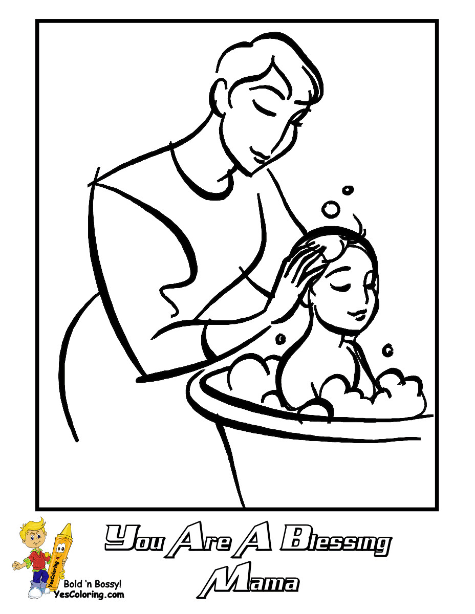 Boys Mothers Day Coloring Sheets
 I Love Mama Coloring Pages on Pinterest