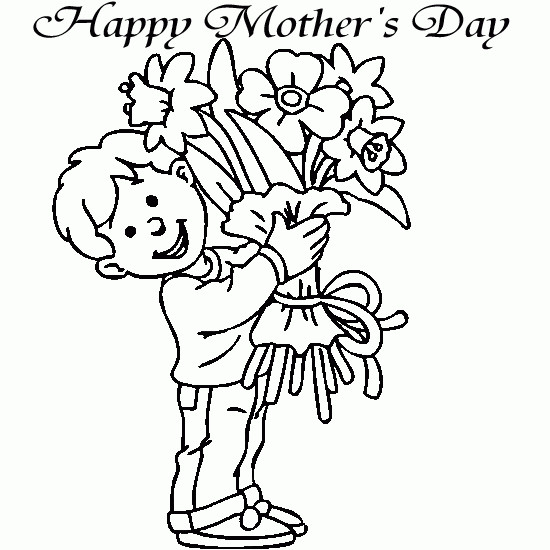 Boys Mothers Day Coloring Sheets
 Mothers day coloring pages for boys ColoringStar