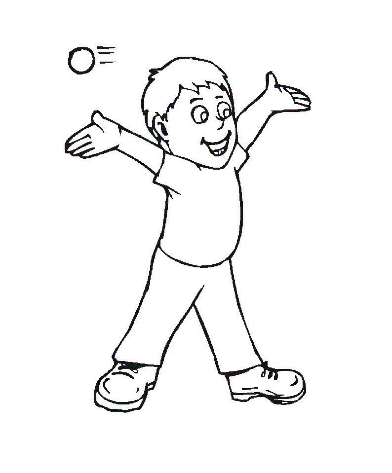 Boys Printable Coloring Pages
 Free Printable Boy Coloring Pages For Kids