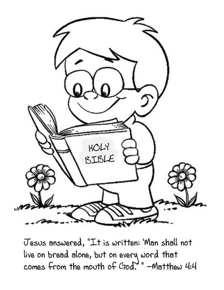 Boys Reading The Bible Coloring Pages
 the bible coloring sheet Google Search
