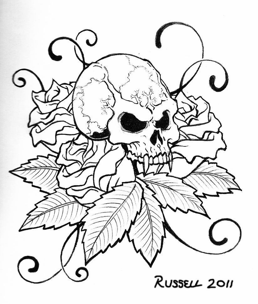 Boys Skull Coloring Pages
 Beyond the educational virtues coloring sessions allow us
