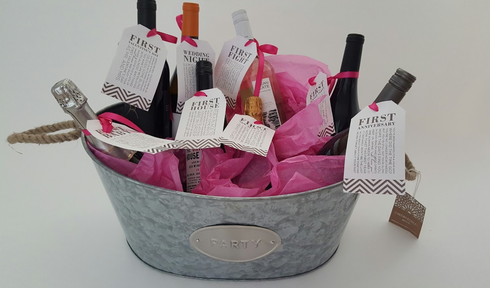 Bridal Shower Gift Basket Ideas For Bride
 Bridal Shower Gift DIY to Try A Basket of “Firsts” for