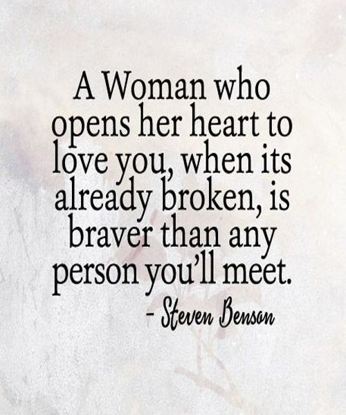 Broken Marriage Quotes Sayings
 Open Her Hearts To Love You Love Quotes