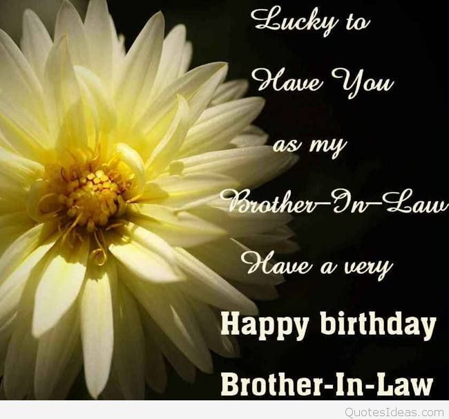 Brother In Law Birthday Quote
 happy birthday low brother quote