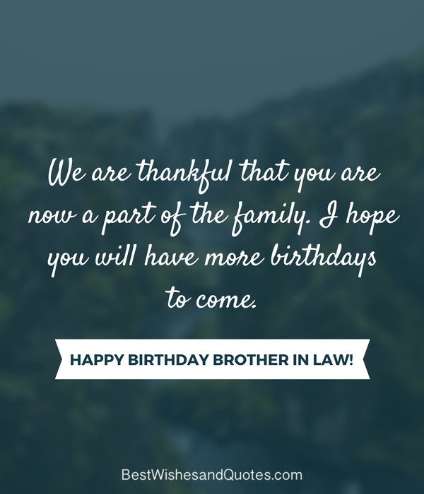 Brother In Law Birthday Quote
 Happy Birthday Brother in Law Surprise and Say Happy