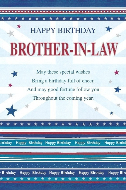 Brother In Law Birthday Quote
 Birthday Wishes For Brother Quotes QuotesGram