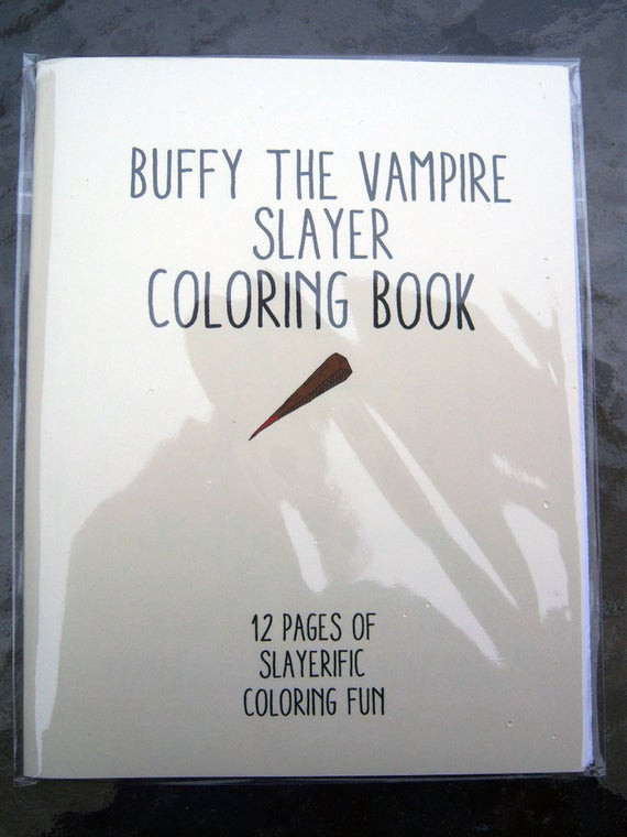 Buffy The Vampire Slayer Coloring Book
 Buffy The Vampire Slayer Coloring Book