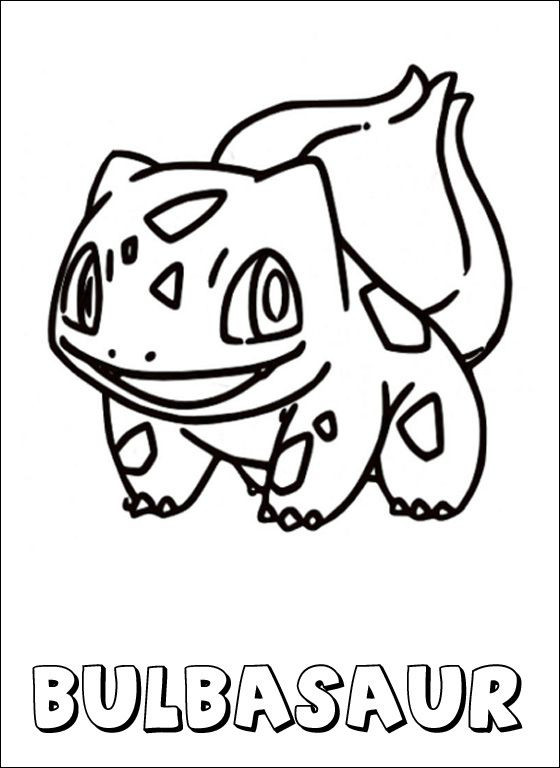 Bulbasaur Coloring Pages
 Pokemon coloring page Bulbasaur Coloring pages
