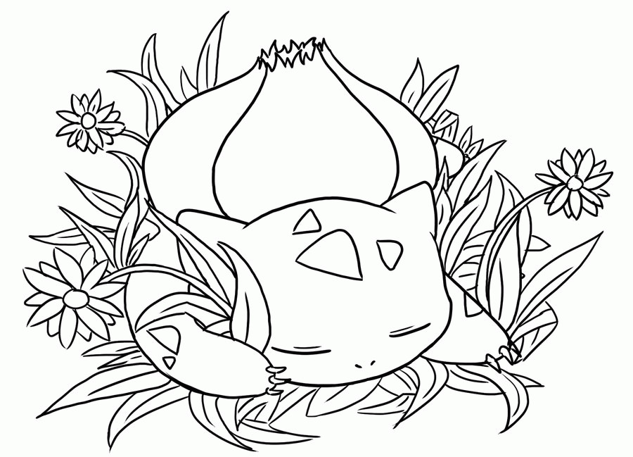 Bulbasaur Coloring Pages
 Bulbasaur Coloring Pages Coloring Home