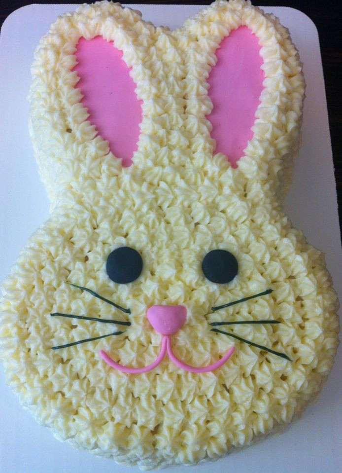 Bunny Birthday Cake
 Best 25 Rabbit cake ideas on Pinterest
