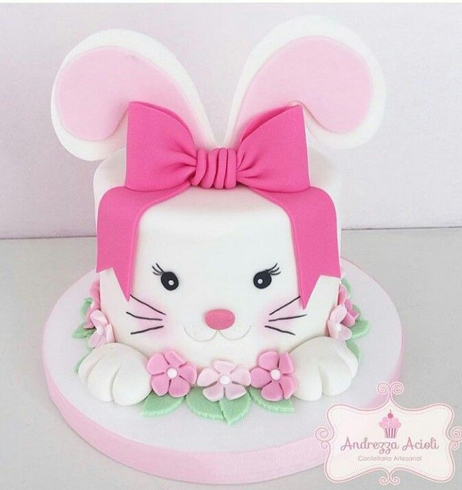 Bunny Birthday Cake
 25 best ideas about Bunny Cakes on Pinterest