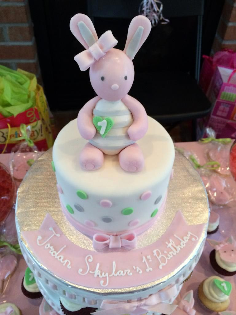 Bunny Birthday Cake
 Kara on Pinterest