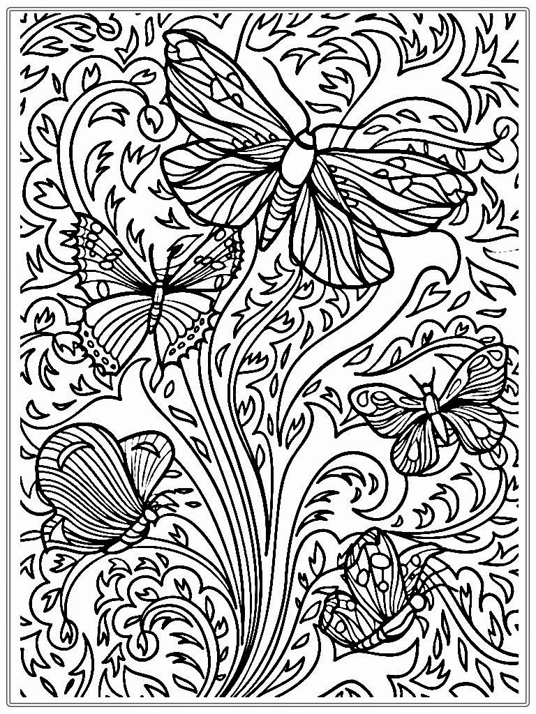 Butterfly Coloring Pages For Boys
 Adult Coloring Pages Butterfly