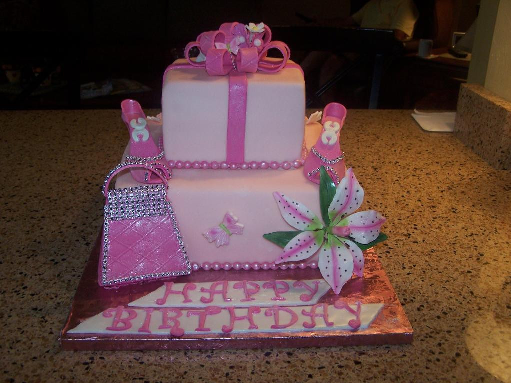 Cake Pictures For Birthday Girl
 You have to see Girly Girl Birthday Cake by maggsg