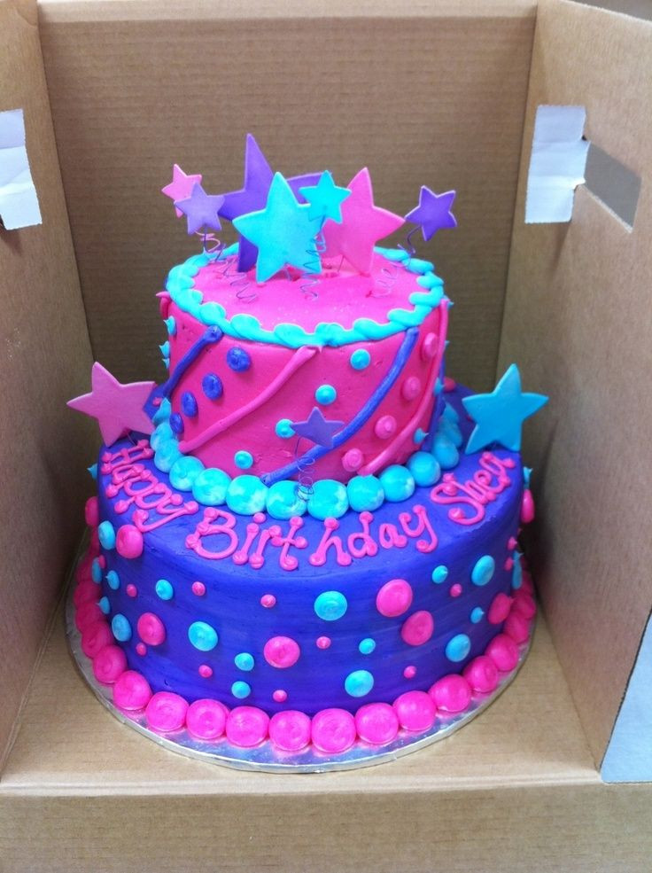 Cake Pictures For Birthday Girl
 fun bright abd adorable Cake Pinterest