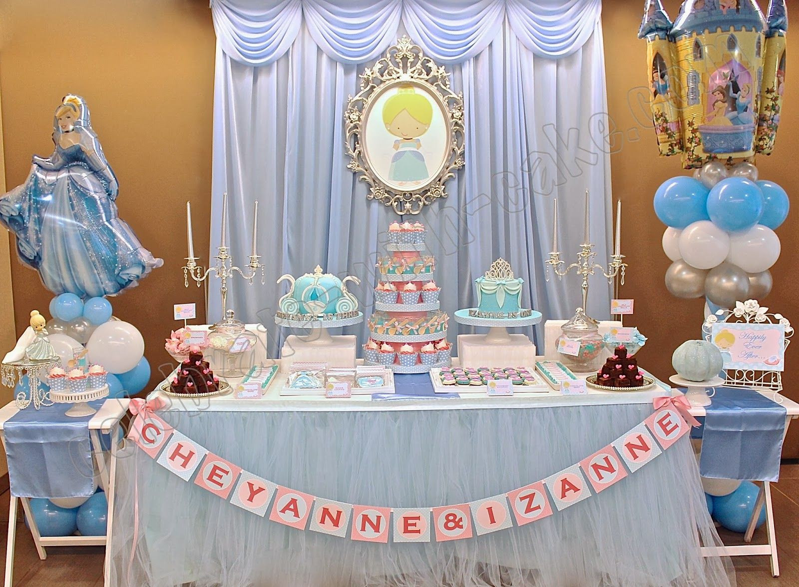 Cake Table Decorations For Birthday
 Celebrate with Cake Cinderella Dessert Table
