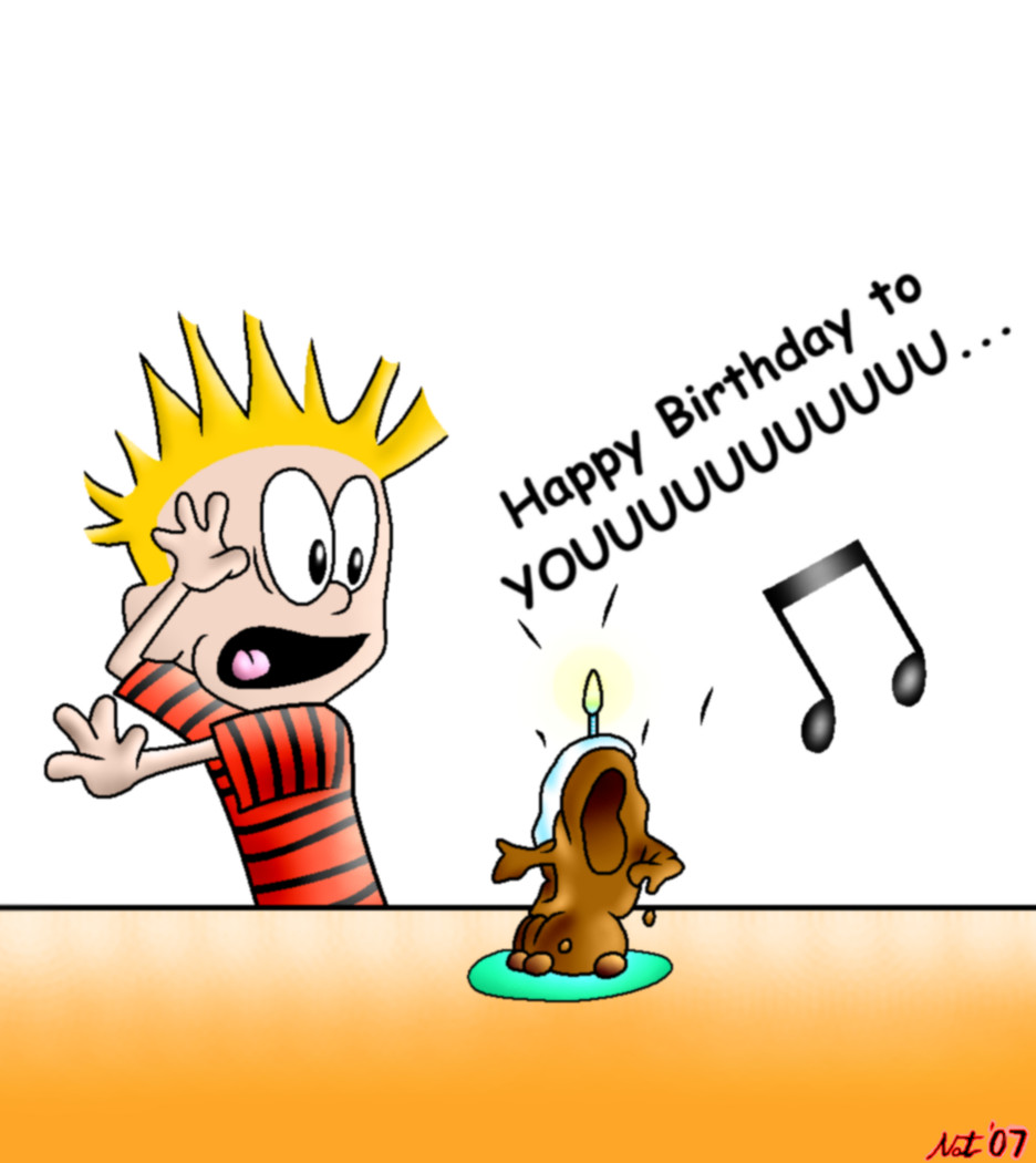 Calvin And Hobbes Birthday Card
 Calvin And Hobbes Birthday Quotes QuotesGram