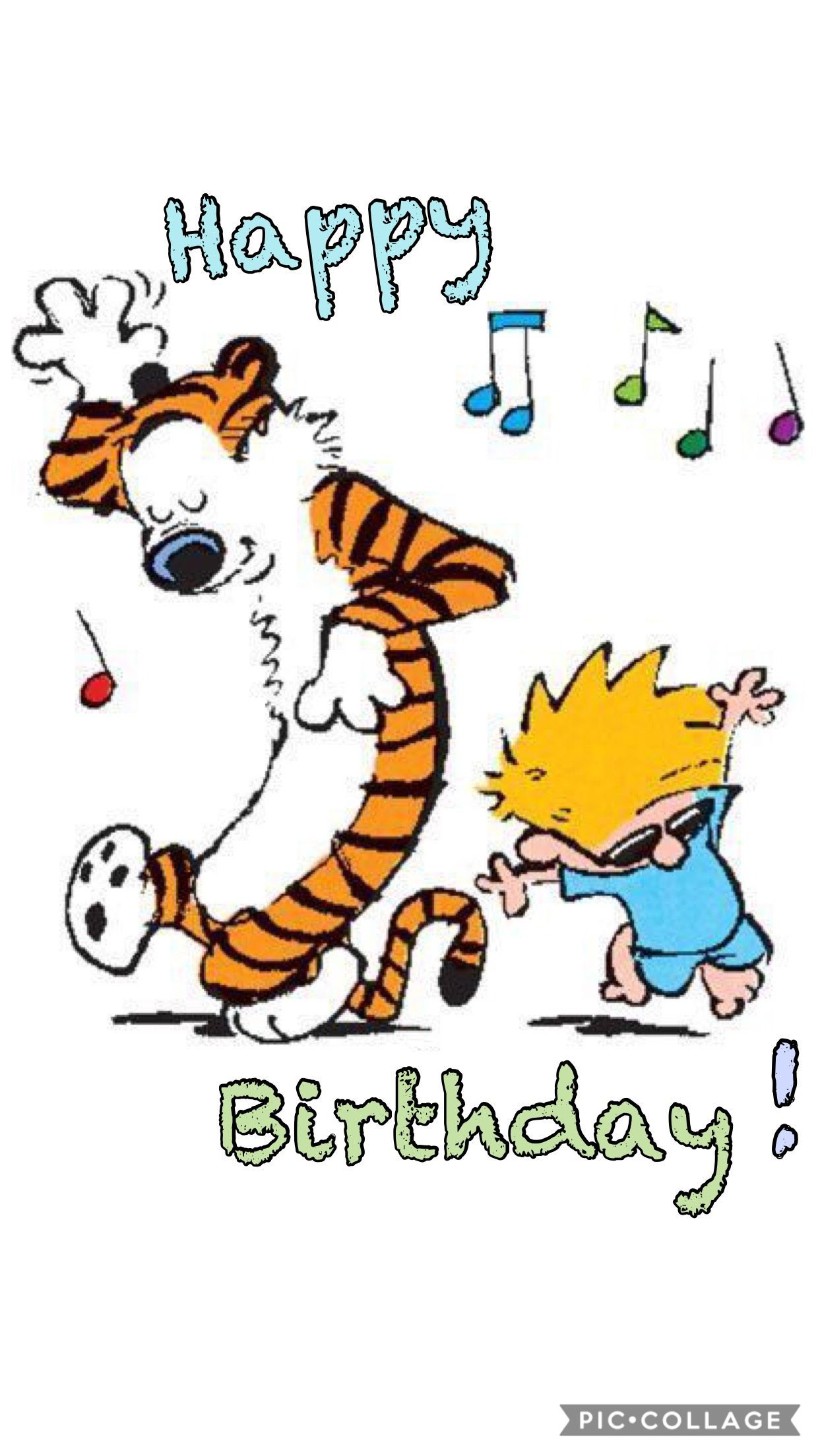 Calvin And Hobbes Birthday Card
 Calvin & Hobbs Birthday Dance