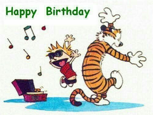 Calvin And Hobbes Birthday Card
 Happy Birthday Calvin & Hobbes