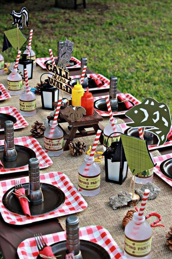 Camping Themed Birthday Party Ideas
 23 Awesome Camping Party Ideas Spaceships and Laser Beams