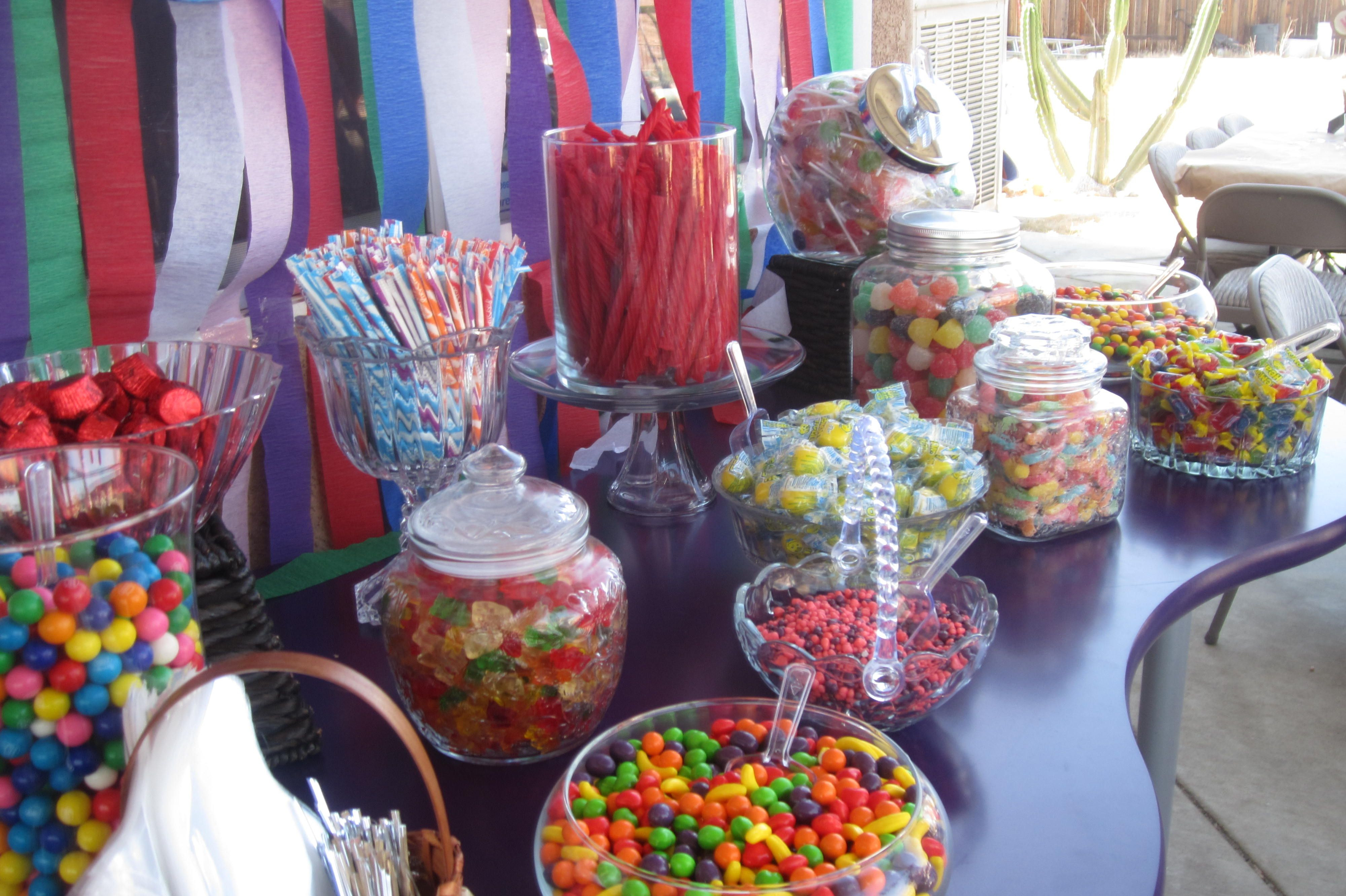 Candy Bar Ideas For Graduation Party
 Graduation party candy bar Things I Like