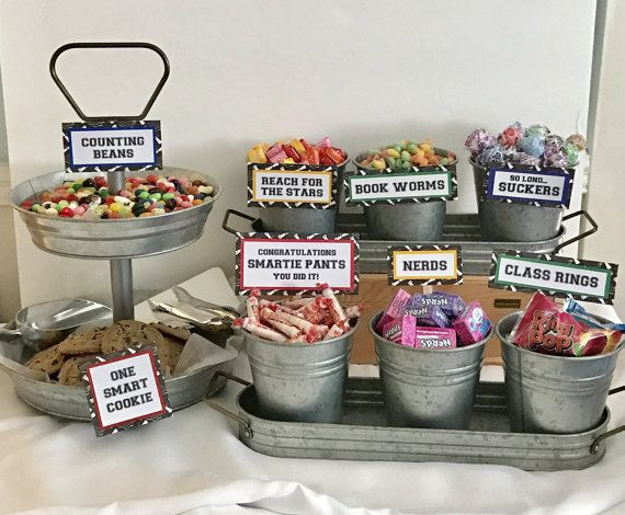 Candy Bar Ideas For Graduation Party
 Graduation Candy Signs set of 9 Candy Bar Sign Candy