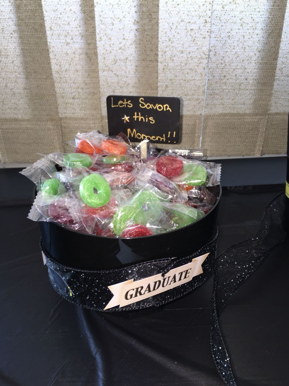 Candy Bar Ideas For Graduation Party
 Graduation candy bar Graduation Party Ideas