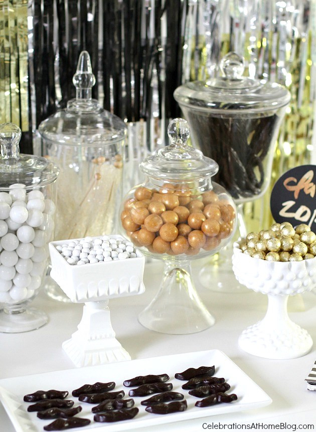 Candy Bar Ideas For Graduation Party
 Graduation Party Ideas Modern Classic Style