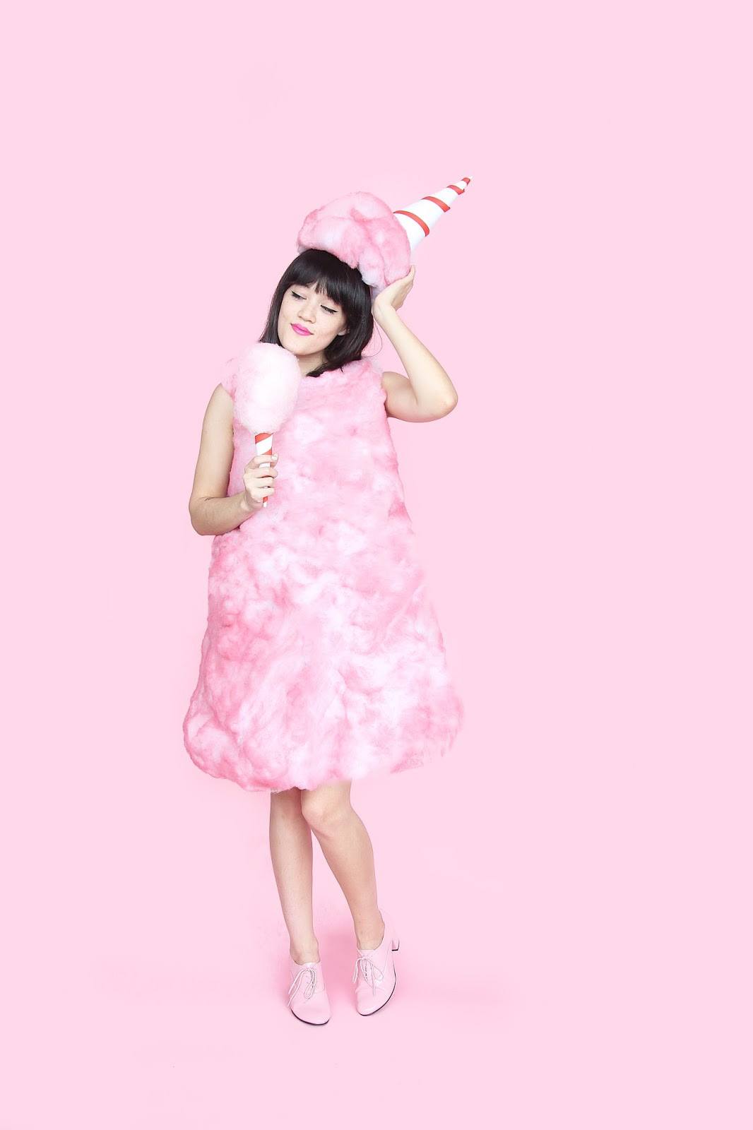 Candy Costumes DIY
 DIY Cotton Candy Halloween Costume