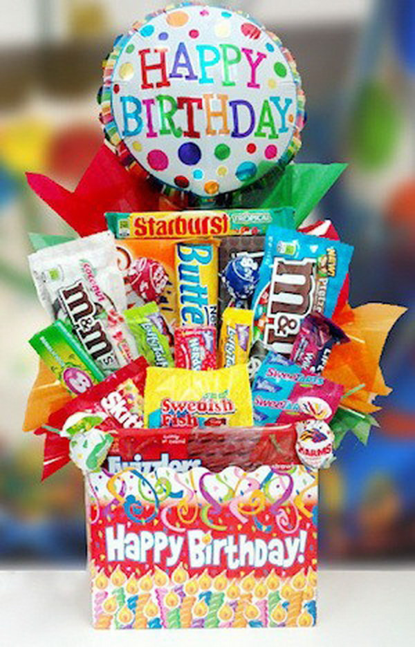Candy Gift Basket Ideas
 Creative Candy Gift Ideas for This Holiday