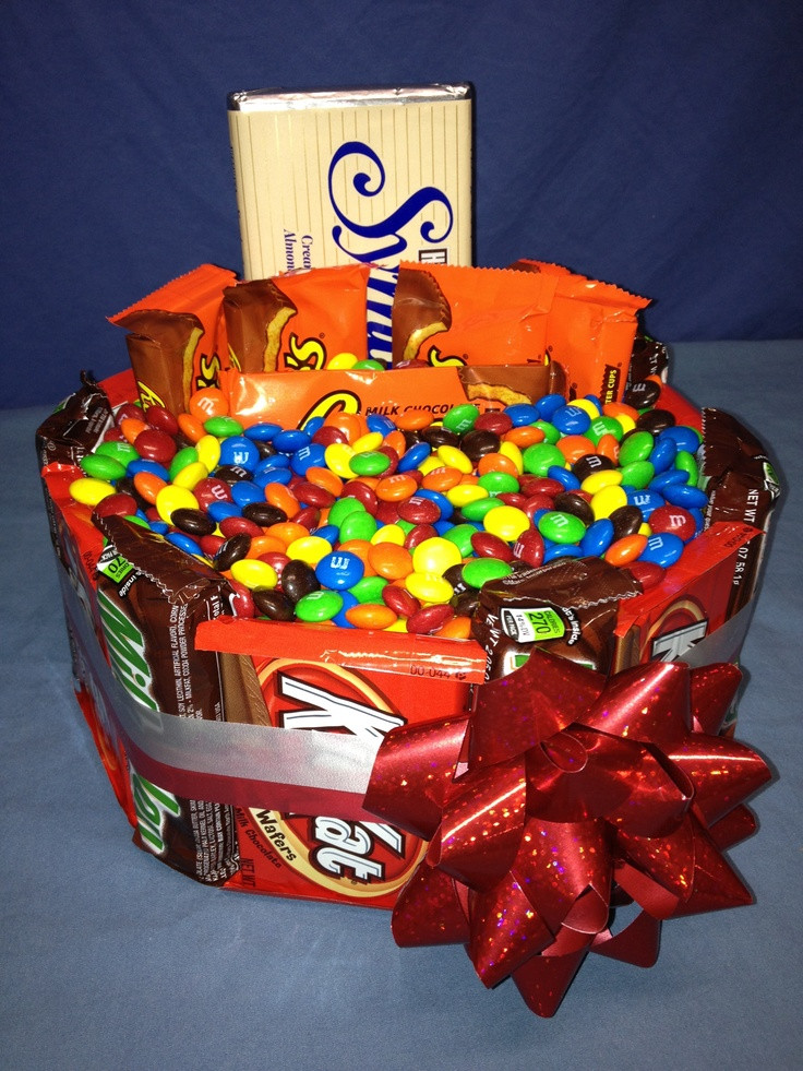 Candy Gift Basket Ideas
 M s Reese s Kit Kat Hershey Milky Way Candy bar t