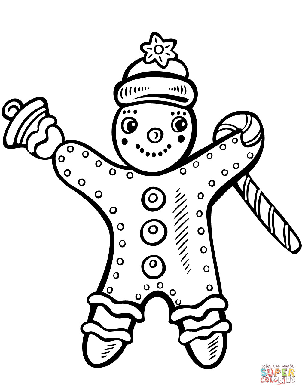 Candy House Coloring Pages For Boys
 Gingerbread House Coloring Pages