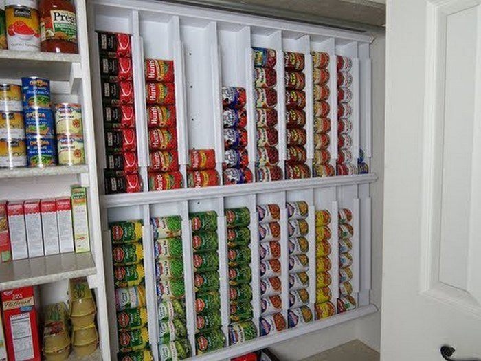 Canned Food Organizer DIY
 How to build a simple canned food dispenser – The Owner