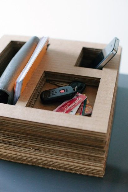Cardboard Organizer DIY
 Best 25 Cardboard Organizer ideas on Pinterest