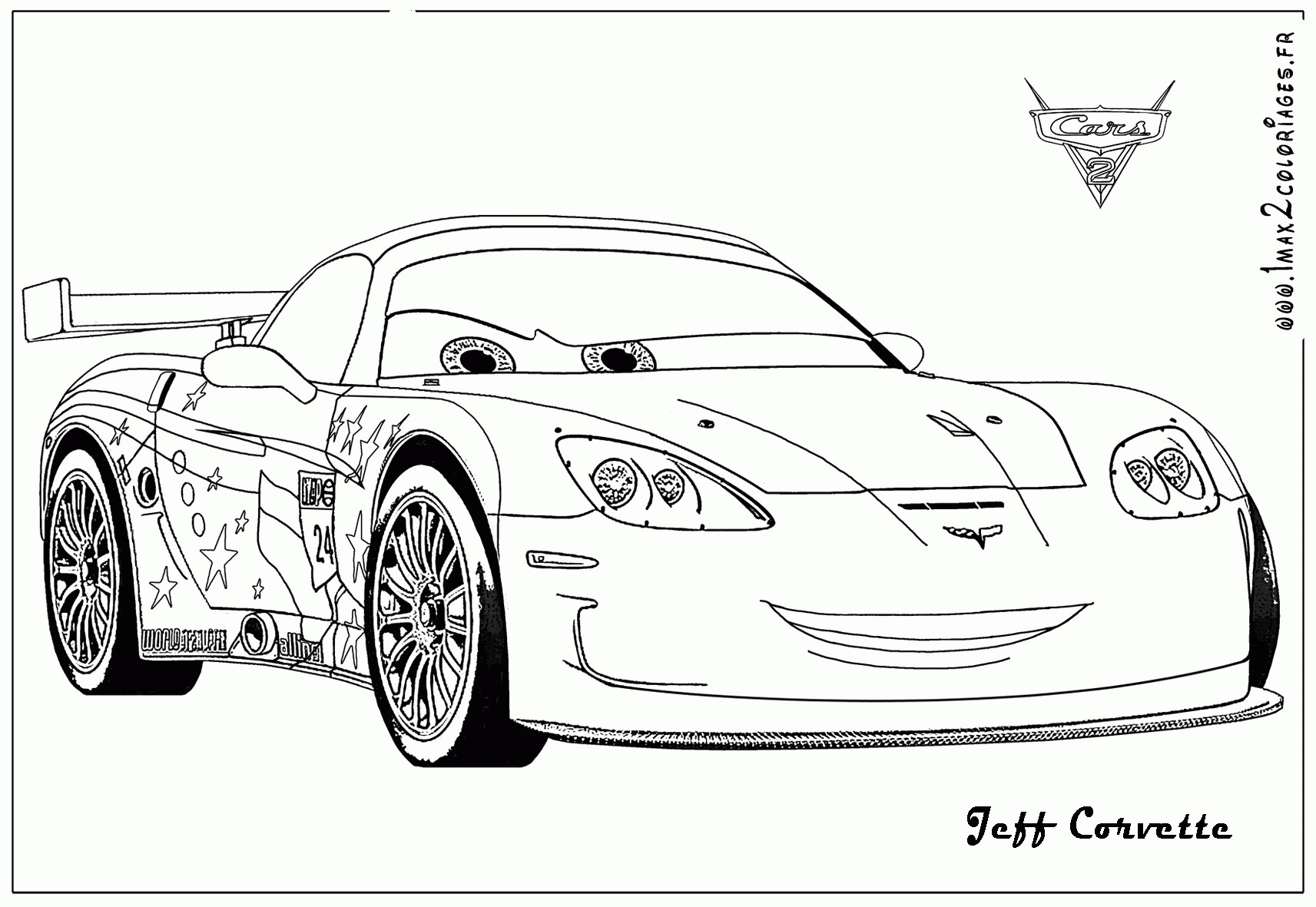 Cars 2 Coloring Pages
 Nigel Gearsley Coloring Page Coloring Home