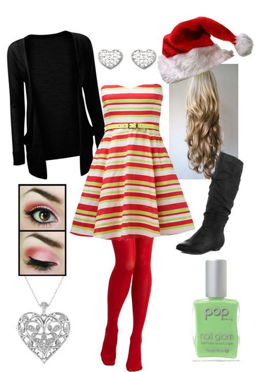 Casual Holiday Party Outfit Ideas
 Cute Party Outfits Polyvore Casual christmas party outfits
