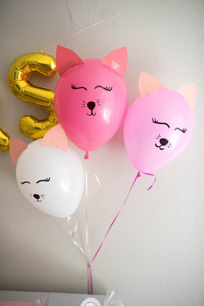 Cat Birthday Decorations
 Sweet Kitty Cat Birthday Party Party Ideas