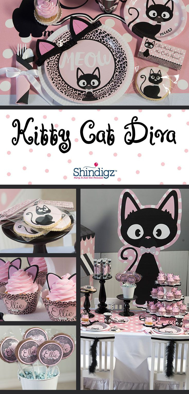 Cat Birthday Decorations
 25 best ideas about Kitty cats on Pinterest